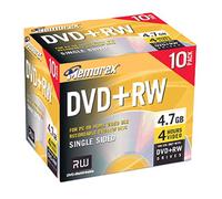 Memorex 4.7GB DVD+RW Media (10-Pack)