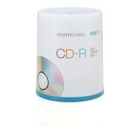 Memorex 700MB/80-Minute 52x CD-R Media 100-Pack Spindle