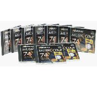 Memorex 700MB/80-Minute Music CD-R Media (10-Pack)