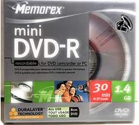 Memorex Mini Dvd-r 1.4gb