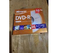 Memorex Professional DVD-R 4.7 Gb 16x 10-Pack Slim Jewel Case DVD