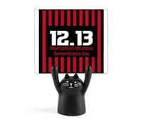 Memorial Anniversary Freedom Struggle Memo Holder Cartoon Black Cat Stand Decoration