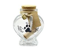 Memorial Bottle for Pet Hair Memory Preservation Glass Decoration
