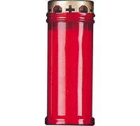 Memorial Candle 7 Days Red Cemetery Candle in Loving Memory Sympathy
