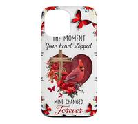 Memorial Cardinal The Moment Your Heart Stopped Forever Art Case for iPhone 13 Pro Max