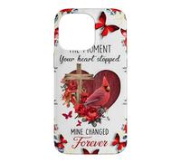 Memorial Cardinal The Moment Your Heart Stopped Forever Art Case for iPhone 14 Pro Max