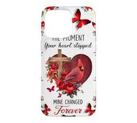 Memorial Cardinal The Moment Your Heart Stopped Forever Art Case for iPhone 15 Pro Max