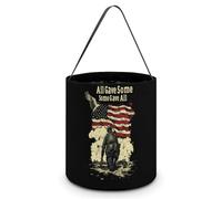 Memorial Day All Gave Some Some Gave All Halloween Tricking Or Treating Bucket Bags Reusable Candy Basket Tote Pumpkin Party Favor Bag