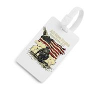 Memorial Day All Gave Some Some Gave All Luggage Tags for Suitcases Handbag Tag Labels Travel Accessories Privacy Cover ID Label