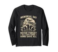 Memorial Day Never Forget All Gave Some Some Gave All Best Long Sleeve T-Shirt