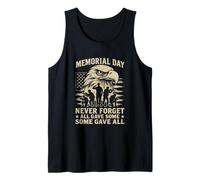 Memorial Day Never Forget All Gave Some Some Gave All Best Tank Top