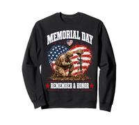 Memorial Day Remember Honor Fallen Soldier Patriotic America Sweatshirt