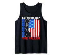 Memorial Day Remember The Fallen Tank Top