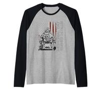Memorial Day Remember The Fallen Veteran Military Vintage Raglan Baseball Tee