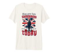 Memorial Day Remember Veterans UK Soldier Patriotic Military Premium T-Shirt