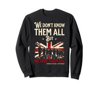 Memorial Day Remember Veterans UK Soldier Patriotic Military Sweatshirt