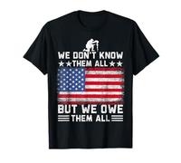 Memorial Day Remembering Our Fallen Heroes Soldier US Flag T-Shirt