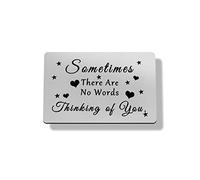Memorial Engraved Wallet Insert Card Sympathy Gift for Loss of Loved 1 Sympathy Card for Sister Brother Remembrance Wallet Card Bereavement Gift for Family Best Friend in Memory of Loved 1 Gifts