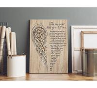 Memorial Gift For Loss Of Mom The Moment That You Let Me Sympathy metal signfor Loss Of Mother Sympathy Gift Bereavement Gift metal tin sign 6x8 Inch