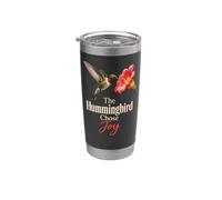Memorial Gift The Hummingbird Chose Joy Stainless Steel Insulated Tumbler
