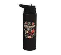 Memorial Gift The Hummingbird Chose Joy Stainless Steel Insulated Water Bottle