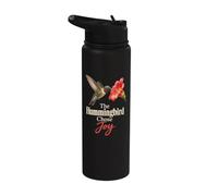 Memorial Gift The Hummingbird Chose Joy Stainless Steel Insulated Water Bottle