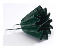 Memorial Grave Henley Star Vase Green pack of 2