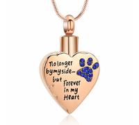 memorial jewelry Your Wings were Ready,But My Heart was Not Stainless Steel Carved Locket Cremation Urn Necklace for Pet Dog Cats