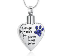 memorial jewelry Your Wings were Ready,But My Heart was Not Stainless Steel Carved Locket Cremation Urn Necklace for Pet Dog Cats