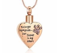 memorial jewelry Your Wings were Ready,But My Heart was Not Stainless Steel Carved Locket Cremation Urn Necklace for Pet Dog Cats