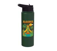 Memorial Martyr Algeria Dz Souvenir Algiers Culture Stainless Steel Insulated Water Bottle