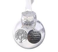 Memorial Ornament A Piece Of My Heart Is In Heaven Angel Feather Balls For Tree Decoration The Loss Of A Loved Customize A Piece Of My Heart Is In Heaven Son