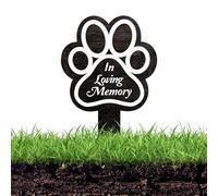 Memorial Pet Grave Markers - Dog Grave Marker, Pet Loss Remembrance Marker | Pet Loss Memorial Garden Stake, Sympathy Dog Claw Plaques, For Pets