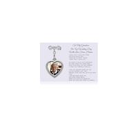 Memorial Photo Lapel Pin for Groom Wedding Day, In Loving Memory Charm Keepsake, Boutonniere Photo Pin Gift from Heaven, Remembrance Wedding Gift from Deceased Mom or Dad, M, Stainless Steel, no