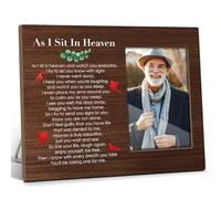 Memorial Picture Frame - Cardinal Sympathy Gifts for Loss of Loved One Dad Mom Passed Away, Bereavement Gift In Memory of Loved One Grandma Dad Mom Photo Frame 4x6