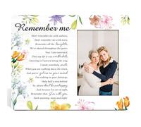 Memorial Picture Frame For Loss Of Loved One, In Memory Of Loved Gifts Photo Frame, Remembrance Gifts For Christmas, Sympathy Gifts For Loss Of Mom Dad Wife Husband Family, Bereavement Gifts -09