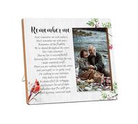 Memorial Picture Frame Gift, In Memory of Loved One Gifts, Memory Picture Frame for Loss Loved Ones Mother Father Grandma Grandpa Wife Husband, In Loving Memory Picture Frames, Remember Me -B10