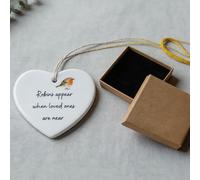 Memorial Plaque, Sympathy Gift - Acrylic Laser Engraved Personalized Hanging Memorial Sign for Bereavement, Remembrance, In Memory Of