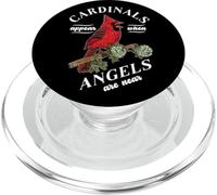 Memorial Red Cardinal Bird Appear Angels are Near Bird Lover PopSockets PopGrip for MagSafe