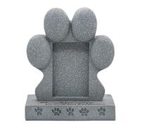 Memorial Tombstone - Creative Resin Simulation Monument | Animal Burial Meмorial Ornament For Garden | Remembrance Craft For Pet Loss, Weather-Resistant