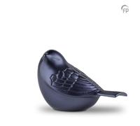 Memorials Direct Metal Songbird - Keepsake - Petrol Blue