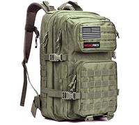 Memories 45L Waterproof Military Tactical Backpack for Crossfit Hunting Hiking Gym and Outdoor Sports. (green)