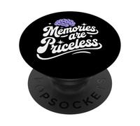 Memories Are Priceless Alzheimers Dementia Awareness PopSockets Adhesive PopGrip