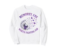 Memories Are Worth Fighting For Alzheimer's Awareness Sweatshirt