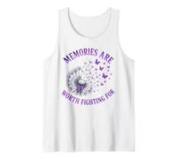 Memories are Worth Fighting for Alzheimer's Awareness Tank Top