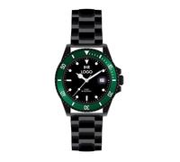 memories Club Watch Advertising Clock Anniversary Clock for Companies and Clubs from 1 Piece with Logo Diameter 40 mm Made in Germany, black, Classic