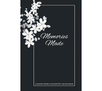 Memories Made - 365 day perpetual journal: 1 page per day planner / notebook - Lined pages - 6x9