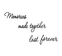 Memories Made Together Last Forever Metal Sign, Family Wall Decor for Living Room, Family Gather Sign, Dinning Room Wall Decor, Black Hallway Decor