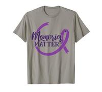 MEMORIES MATTER ALZHEIMER'S AWARENESS Memory Walk Meme T-Shirt