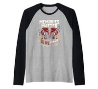 Memories Matter So We Fight Boxing Parkinson's Awareness Raglan Baseball Tee
